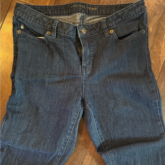 Michael Kors Dark Denim Skinny Jean - Picture 3 of 10